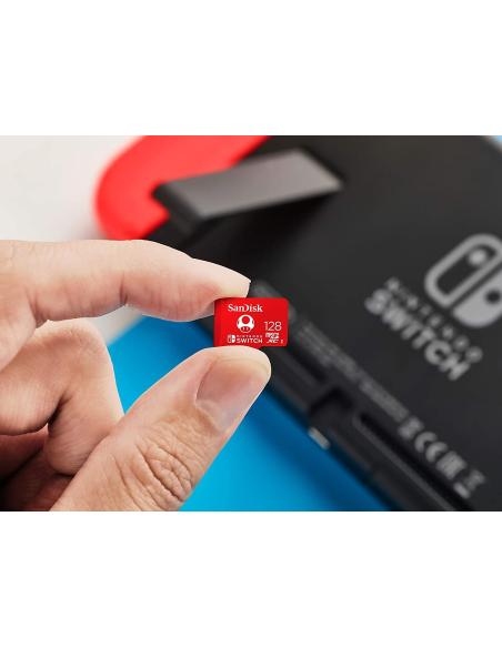 SanDisk Tarjeta de Memoria SDXC 128GB para Nintendo Switch