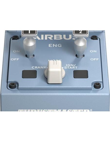 Thrustmaster TCA Quadrant Airbus Edition Negro Azul Simulador de Vuelo PC