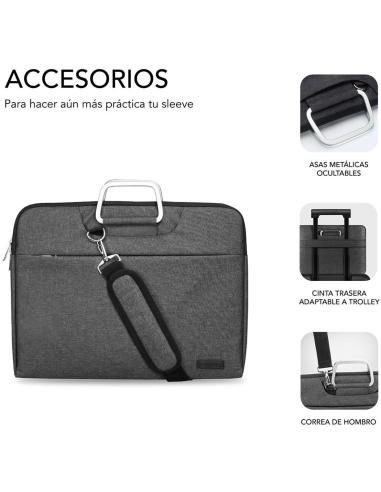 Subblim Business Sleeve Gris Funda para Portátiles hasta 15.6"