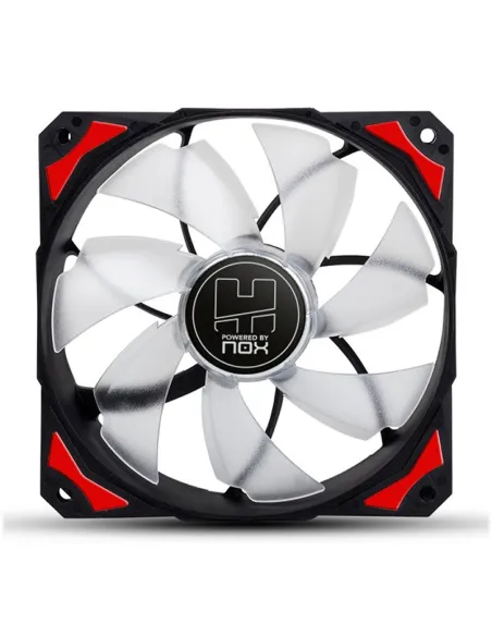 NOX H-Fan Ventilador 120mm LED Rojo