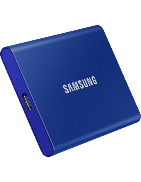 Samsung T7 Disco Duro SSD PCIe NVMe USB 3.2 1TB Azul