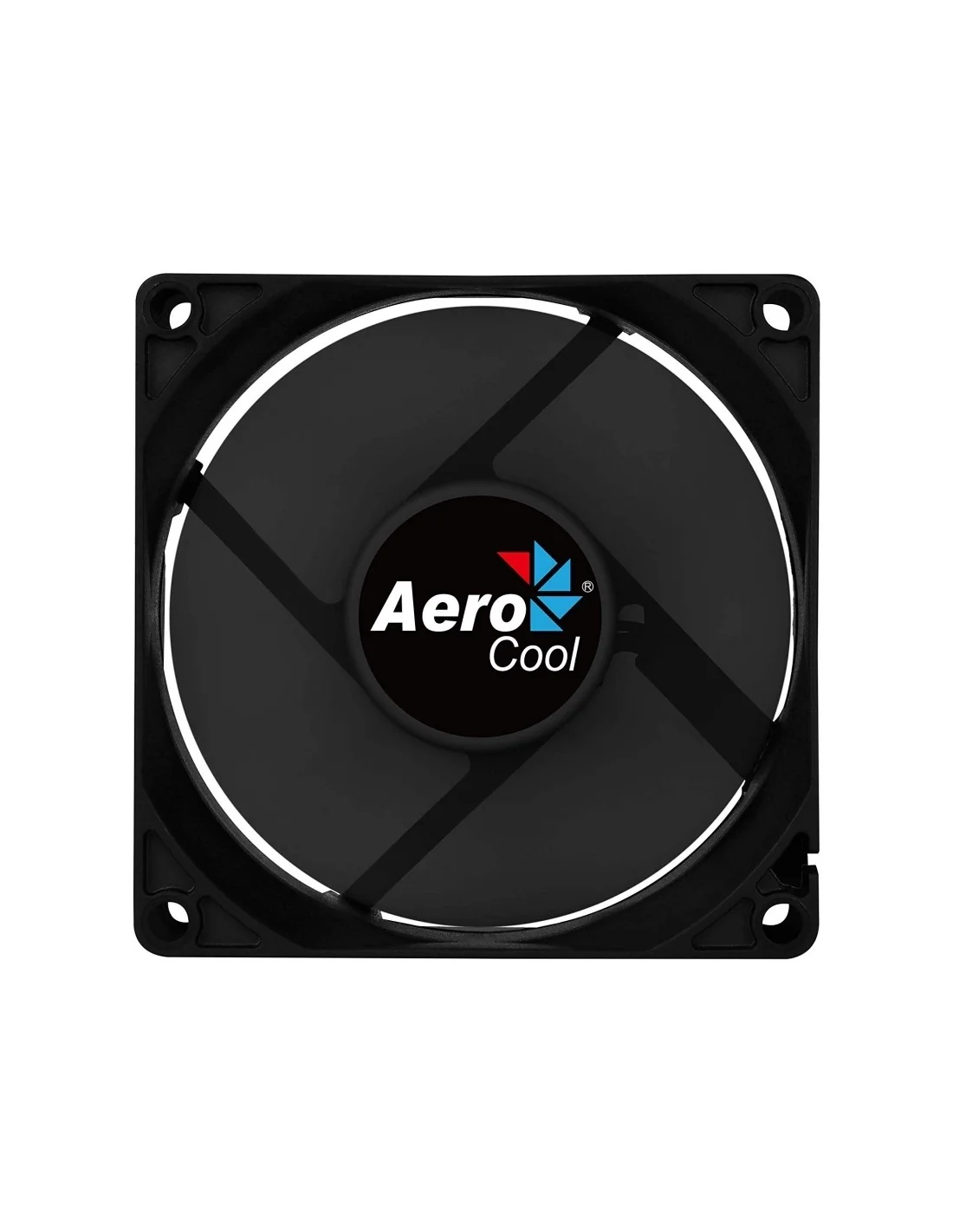 Aerocool Force Silent Ventilador 120mm Negro