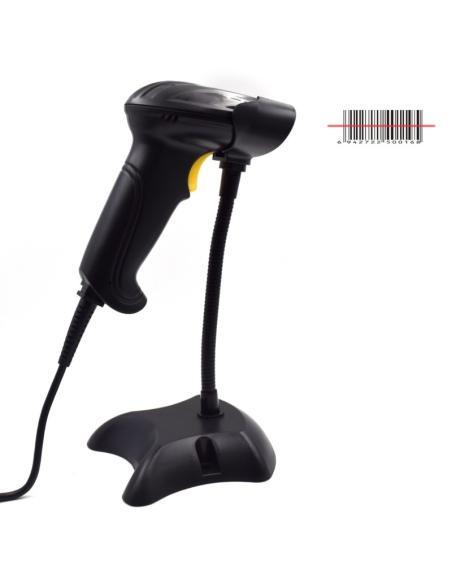 Ewent EW3400 Lector Código de Barras Laser 1D USB