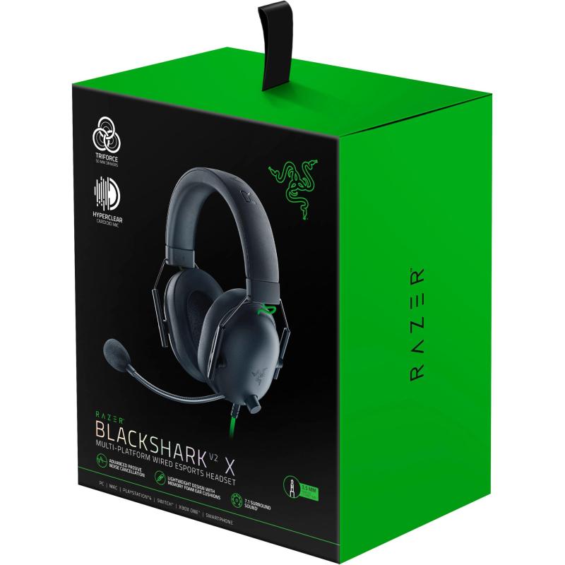 Razer BlackShark V2 X Auriculares Gaming 7.1 Multiplataforma