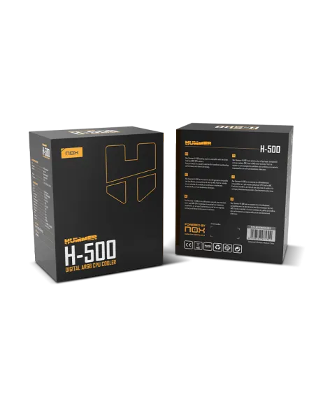 Nox Hummer H-500 ARGB Disipador CPU 120mm