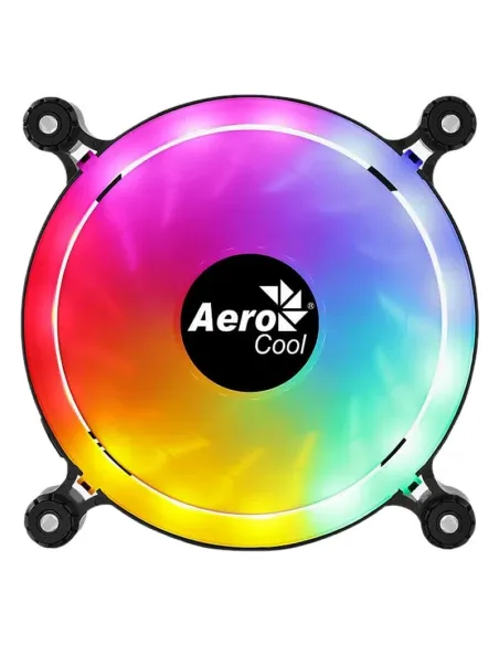Aerocool Spectro12 Ventilador Suplementario RGB 120mm Negro