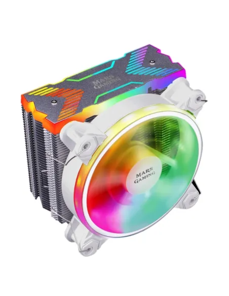 Mars Gaming MCPUX Ventilador CPU ARGB 120mm Blanco