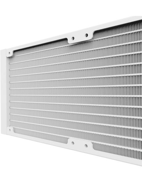 Abysm Oceanic LCD 360 ARGB Kit de Refrigeración Líquida 360mm Blanco