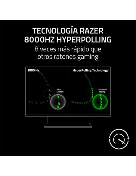 Razer DeathAdder V3 Ratón Gaming Óptico 30000 DPI Negro