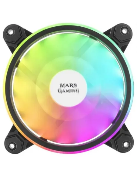 Mars Gaming MFX Ventilador Suplementario ARGB Dual 120mm Negro