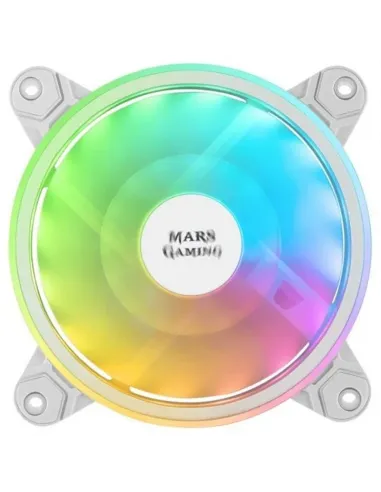 Mars Gaming MFX Ventilador Suplementario ARGB Dual 120mm Blanco