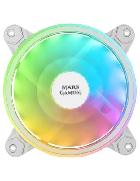 Mars Gaming MFX Ventilador Suplementario ARGB Dual 120mm Blanco