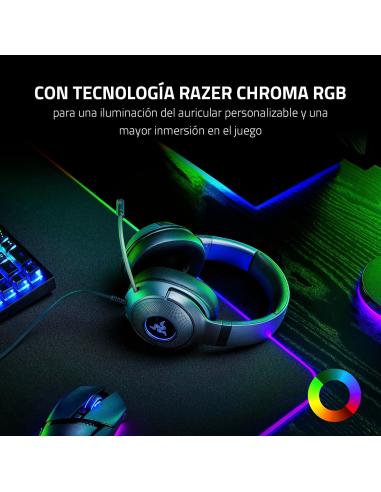 Razer Kraken V3 X Auriculares Gaming USB 7.1 Negros