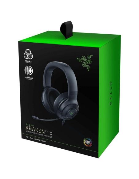 Razer Kraken V3 X Auriculares Gaming USB 7.1 Negros