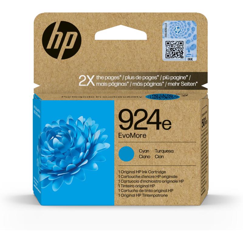 HP EvoMore 924E Cartucho de Tinta Cian