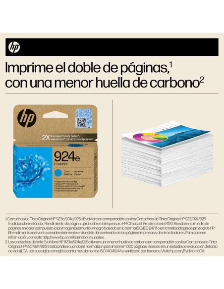 HP EvoMore 924E Cartucho de Tinta Cian