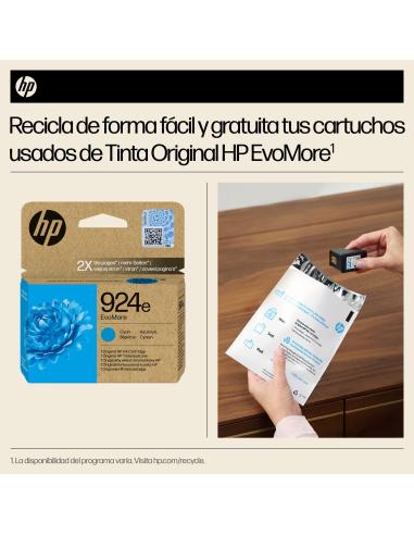 HP EvoMore 924E Cartucho de Tinta Cian