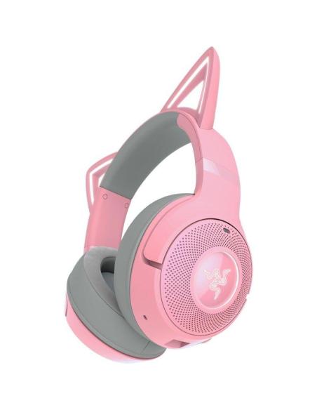 Kraken Kitty BT V2 Quartz Edition Auriculares RGB Gaming Inalámbricos Rosas