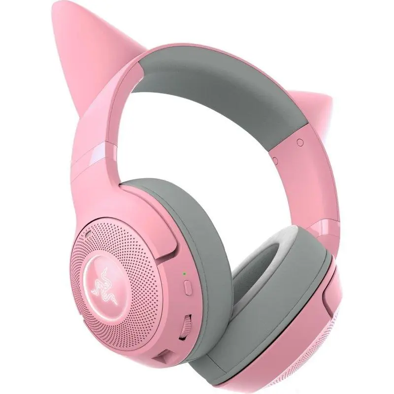 Kraken Kitty BT V2 Quartz Edition Auriculares RGB Gaming Inalámbricos Rosas