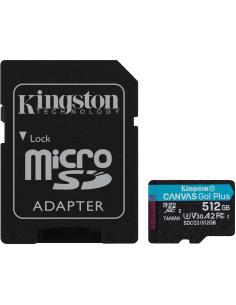 Kingston Canvas Go Plus 512GB microSD UHS-I Clase 10 + Adaptador SD