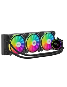 Mars Gaming ML360W ARGB Kit De Refrigeración Líquida TDP Dual BLack 360mm Negro