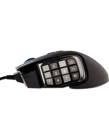Corsair Scimitar RGB Elite Ratón Gaming Óptico 18000DPI