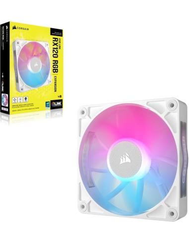 Corsair RX120 RGB PWM Ventilador 120 mm Blanco