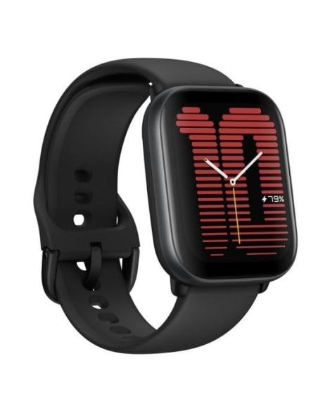 Amazfit Active AMOLED Reloj Smartwach con Correa de Silicona Midnight Black