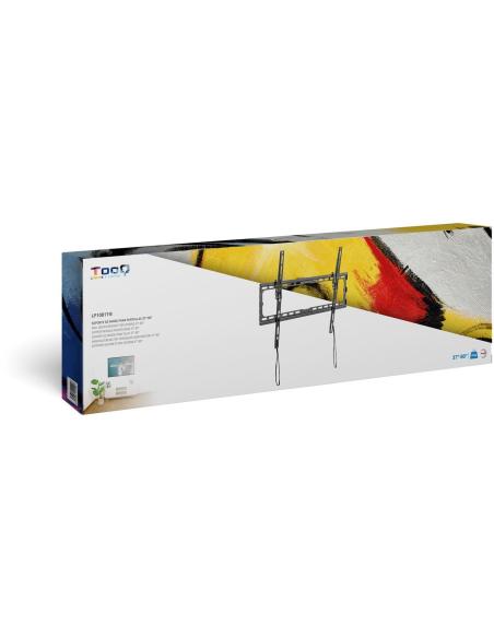 TooQ LP1081T-B Soporte de Pared Inclinable para Monitor/TV 37 - 80" Máx. 45Kg Negro