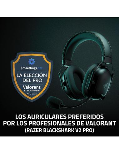 Razer BlackShark V2 Pro Auriculares Inalámbricos Negros