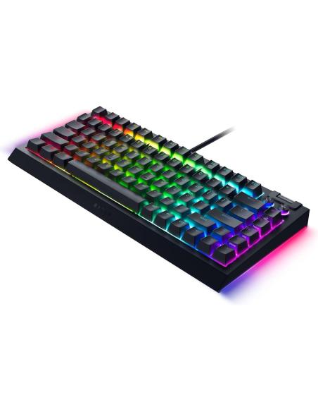Razer BlackWidow V4 75% Teclado Mecánico RGB USB Negro