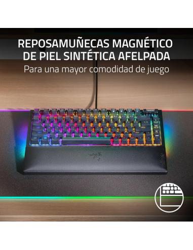 Razer BlackWidow V4 75% Teclado Mecánico RGB USB Negro