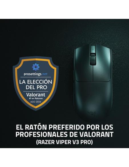 Razer Viper V3 Pro Ratón Gaming Inalámbrico 35000 DPI Blanco