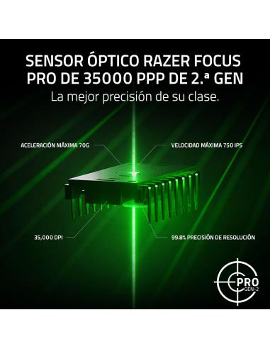 Razer Viper V3 Pro Ratón Gaming Inalámbrico 35000 DPI Blanco