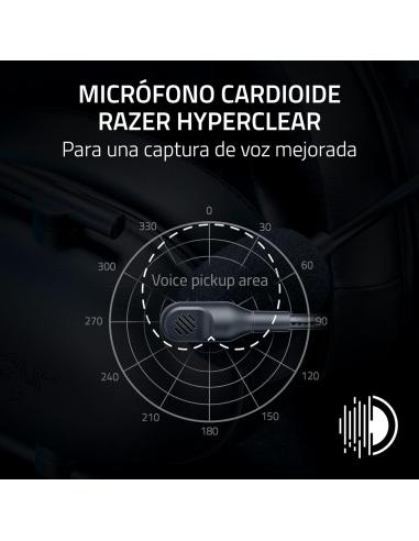 Razer Blackshark V2 X for PlayStation Auriculares Gaming 7.1 Negros