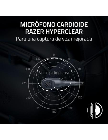 Razer Blackshark V2 X for PlayStation Auriculares Gaming 7.1 Negros