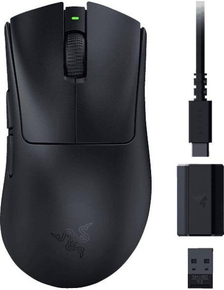 Razer Deathadder V3 HyperSpeed Ratón Óptico Gaming 26000 DPI Negro