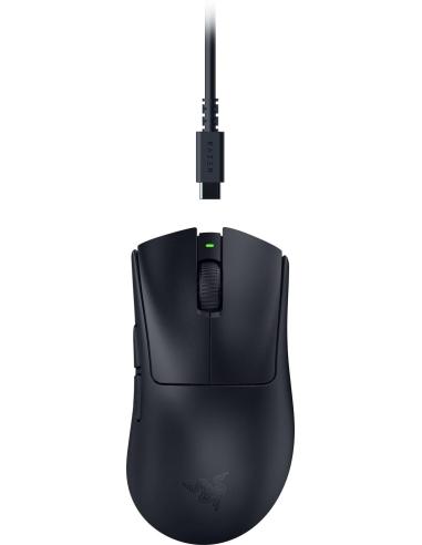Razer Deathadder V3 HyperSpeed Ratón Óptico Gaming 26000 DPI Negro