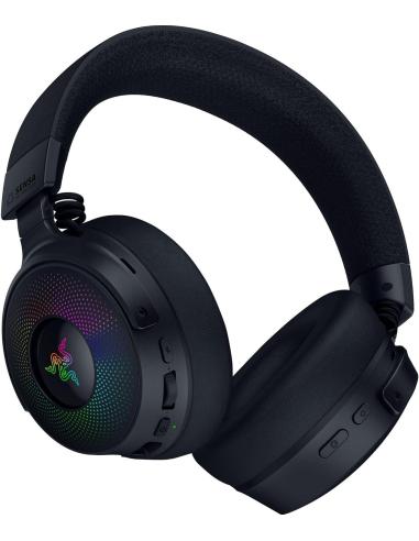 Razer Kraken V4 Pro Auriculares Inalámbricos Gaming RGB Negro