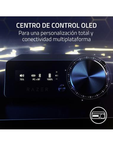 Razer Kraken V4 Pro Auriculares Inalámbricos Gaming RGB Negro