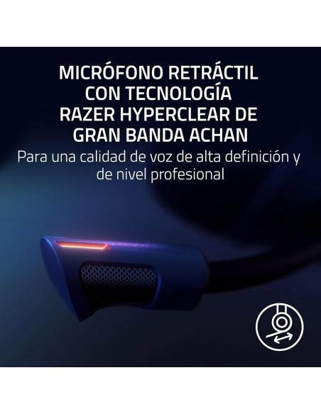 Razer Kraken V4 Pro Auriculares Inalámbricos Gaming RGB Negro