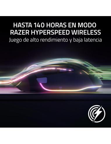 Razer Basilisk V3 Pro 35K Ratón Gaming Óptico Inalámbrico RGB 35000 DPI Negro
