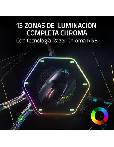 Razer Basilisk V3 Pro 35K Ratón Gaming Óptico Inalámbrico RGB 35000 DPI Negro