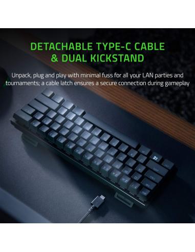 Razer Huntsman Mini Teclado Gaming RGB Switch Violeta