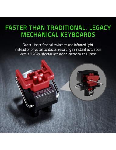 Razer Huntsman Mini Teclado Gaming RGB Switch Violeta