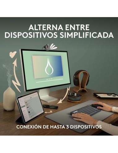 Logitech Pebble Mouse 2 M350s Ratón 4000 DPI