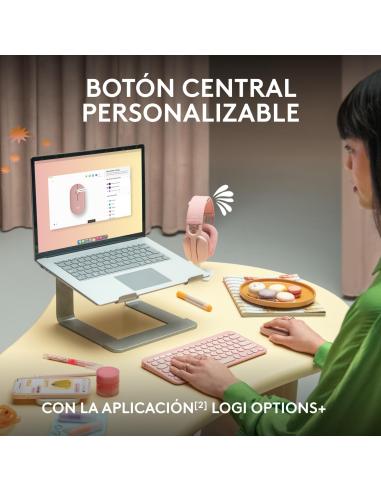 Logitech Pebble Mouse 2 M350s Ratón 4000 DPI