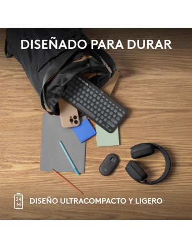 Logitech Pebble Mouse 2 M350s Ratón 4000 DPI