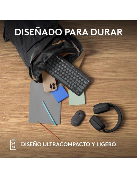 Logitech Pebble Mouse 2 M350s Ratón 4000 DPI