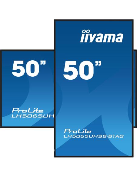 iiyama ProLite LH5065UHSB-B1AG 50" Pantalla Interactiva VA 4K Ultra HD Negro